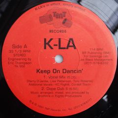 K-La - K-La - Keep On Dancin - TMT