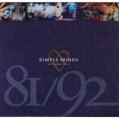Simple Minds - Simple Minds - Glittering Prize 81/92 - Virgin