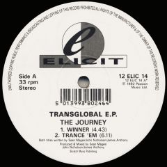The Journey - The Journey - Transglobal EP - Elicit