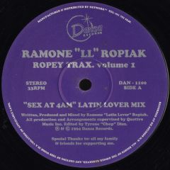 Ramone Ll Ropiak - Ramone Ll Ropiak - Ropey Trax Volume 1 - Dansa