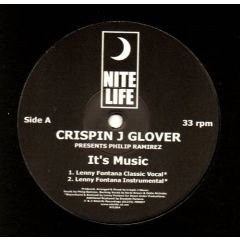 Crispin J Glover - Crispin J Glover - It's Music - Nitelife