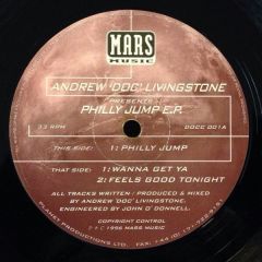 Doc Livingstone - Doc Livingstone - Philly Jump EP - Mars Music