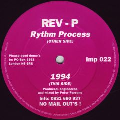 Rev P - Rev P - Rythm Process - Impact