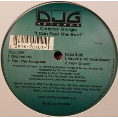 Christian Giorgio - Christian Giorgio - I Can Feel The Beat - DJG Records