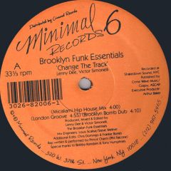 Brooklyn Funk Essentials - Brooklyn Funk Essentials - Change The Track - Minimal