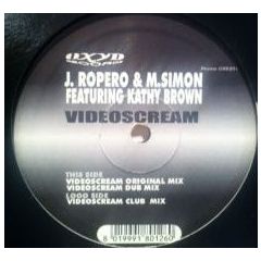 J Ropero & M Simon Ft Kathy Brown - J Ropero & M Simon Ft Kathy Brown - Videoscream - Oxyd Records