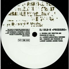 DJ Gilb:R - DJ Gilb:R - Pressure - Versatile