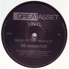 Re-Animator - Re-Animator - Back Of The Head E.P. - Great Asset