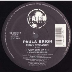 Paula Brion - Paula Brion - Funky Sensation - Fader Records