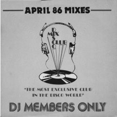 Various Artists - Various Artists - April 86 Mixes - DMC