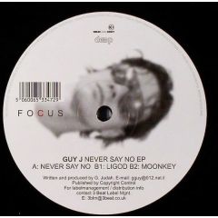 Guy J - Guy J - Never Say No EP - Deep Focus