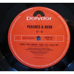 Peaches & Herb - Peaches & Herb - Shake Your Groove Thing - Polydor