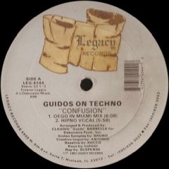 Guidos On Techno - Guidos On Techno - Confusion - Legacy Records