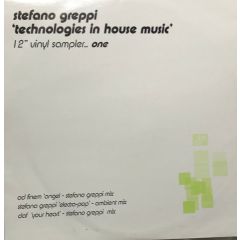 Stefano Greppi - Stefano Greppi - Technologies In House Music (Sampler One) - Screen Recordings