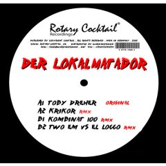 Toby Dreher - Toby Dreher - Der Lokalmatador - Rotary Cocktail Recordings