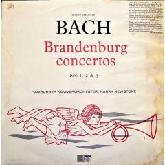 Johann Sebastian Bach, Hamburger Kammerorchester,  - Johann Sebastian Bach, Hamburger Kammerorchester,  - Brandenburg Concertos Nos. I, 2 & 3 - Saga