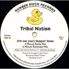 Tribal Nation - Tribal Nation - I'm Not Your Steppin Stone - Rubber Duck Records 2