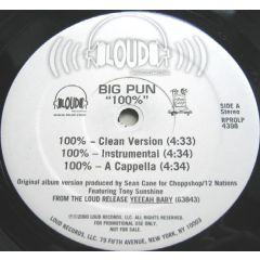 Big Pun - Big Pun - 100% - Loud Records