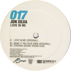 Jon Silva - Jon Silva - Love In Me - Conya