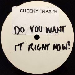 Cheeky Trax - Cheeky Trax - Cheeky Trax 16 - White