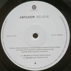 Antiloop - Antiloop - Believe - Stockholm Records