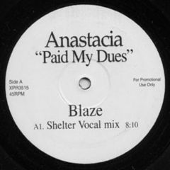 Anastacia - Anastacia - Paid My Dues (Remix) - Warner Bros