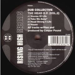 Dub Collective - Dub Collective - The Head E.P. (Vol. 2) - Rising High Records