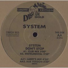 System - System - Don't Stop - Discomagic
