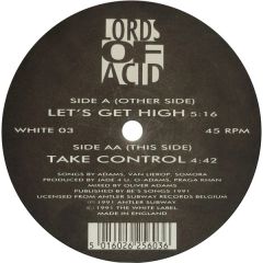 Lords Of Acid - Lords Of Acid - Let's Get High - The White Label