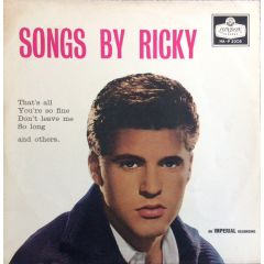 Ricky Nelson - Ricky Nelson - Songs By Ricky - London Records