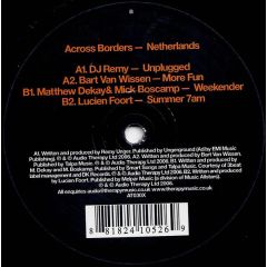 Audio Therapy Presents - Audio Therapy Presents - Across Borders - Netherlands (Album Sampler 1) - Audio Therapy
