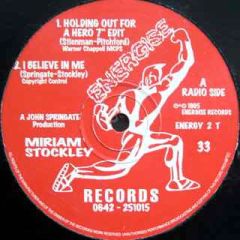 Miriam Stockley - Miriam Stockley - Holding Out For A Hero - Energise Records