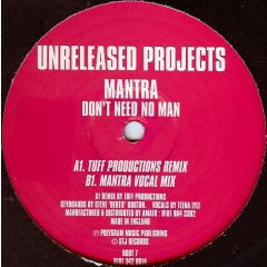 Mantra - Mantra - Don't Need No Man - Unreleased Projects
