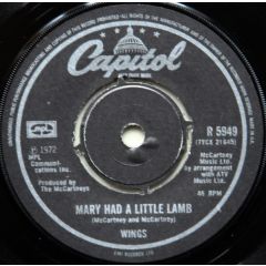 Wings - Wings - Mary Had A Little Lamb - Capitol