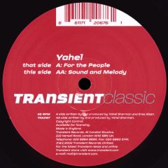 Yahel - Yahel - For The People / Sound And Melody - Transient Records