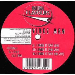 Vibes Men - Vibes Men - I Need It - Natural Flavours
