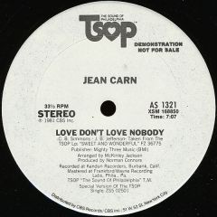 Jean Carn - Jean Carn - Love Don't Love Nobody - TSOP