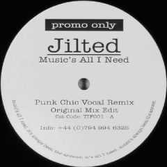 Jilted - Jilted - Music's All I Need - White