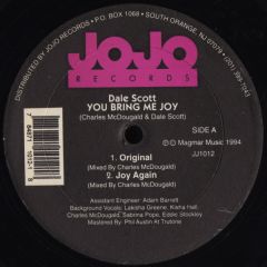 Dale Scott - Dale Scott - You Bring Me Joy - Jojo