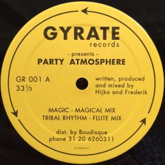 Party Atmosphere - Party Atmosphere - Magic - Gyrate Records
