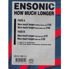 EN-Sonic - EN-Sonic - How Much Longer - Fnac Music Dance Division