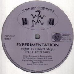 Experimentation - Experimentation - Flight 15 (Don't Stop) - Oms Recordings