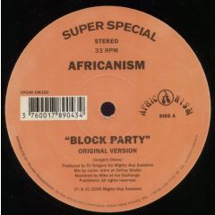 DJ Gregory - DJ Gregory - Block Party - Yellow