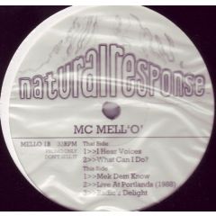 MC Mell'O' - MC Mell'O' - The First Chronicles Of D.E.T.T. - Natural Response