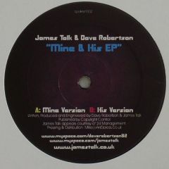 James Talk & Dave Robertson - James Talk & Dave Robertson - Mine & His EP - Spoken Records 