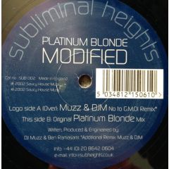 Platinum Blonde - Platinum Blonde - Modified - Subliminal Heights