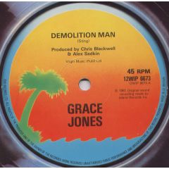 Grace Jones - Grace Jones - Demolition Man - Island