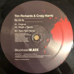 Tim Richards & Craig Harris - Tim Richards & Craig Harris - My Life EP - Blockhead Black 2