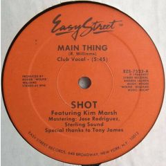 Shot Featuring Kim Marsh - Shot Featuring Kim Marsh - Main Thing - Easy Street Records