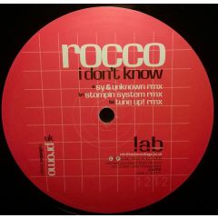 Rocco - Rocco - I Don't Know - Lab Recordings